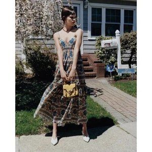 NWT ZIMMERMANN Castile Tiered Floral Maxi Dress 4